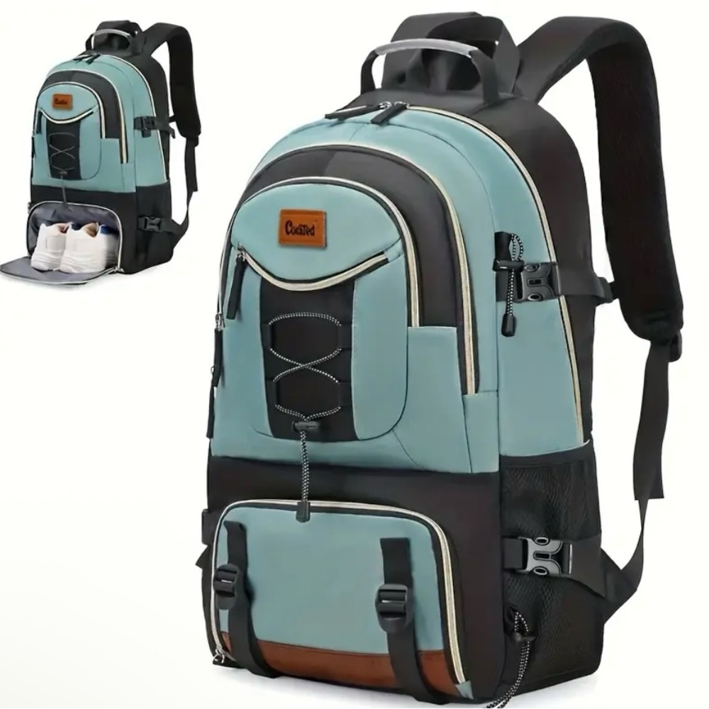Blue and Black Backpack Unisex NEW in it’s PACKAGING